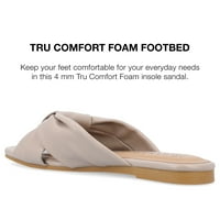 College Collection Womens Zetia tru Comfort Fonam се лизга на сандали за слајдови