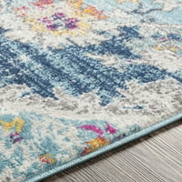 Уметнички ткајачи Флоранза Ориентална област килим, сина, 7'10 10