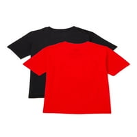 Marvel Boys Avengers Pop Bundle Black T-Shirt, големини 4-18