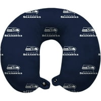 Лиценцирана полиестер Пополнете релаксација Uneck Travel Pillow, Seattle Seahawks