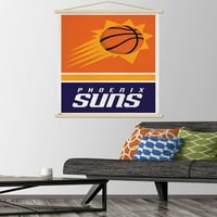 Фенис Сонце - Лого Ѕид Постер Со Дрвена Магнетна Рамка, 22.375 34